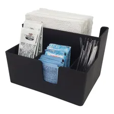 Kit 10 Suportes Sachê Porta Guardanapos Açúcar Organizadores Foto  mini 1
