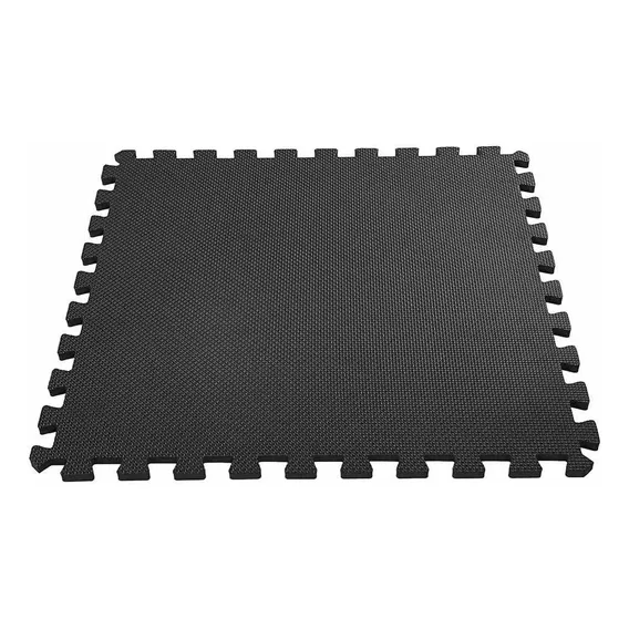 Kit 10 Tapete Tatame 1x1 20mm Preto Foto 1