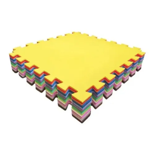 Kit 10 Tapete Tatame Eva Bebe Infantil 50x50 10mm Colorido Foto 1