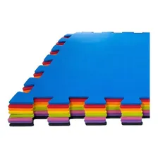Kit 10 Tatame Tapete Eva 1x1 10mm 100x100x1cm 10m2 Foto mini  3
