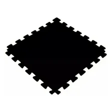 Kit 10 Tatames Tapetes Eva 1x1 Metro 20mm 100x100x2cm Preto Liso Foto mini 1