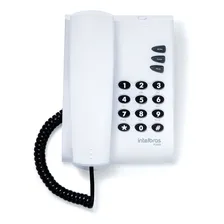 Kit 10 Telefone Com Fio Intelbras Pleno Prático E Resistente Foto mini 2