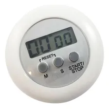 Kit 10 Timer Digital Contagem Regressiva Alarme Branco Foto mini 1