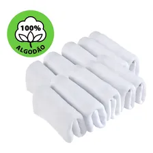 Kit 10 Toalha Rosto Para Salão Beleza 100% Algodão Branca Beira Rio Foto mini 2