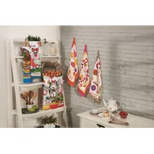 Kit 10 Toalhas Cozinha Pano Copa Prato Atoalhado Top Atacado Foto mini 2