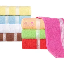 Kit 10 Toalhas De Banho Madri Ótima Absorção Atacado Foto mini 4