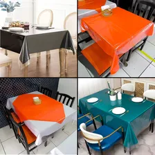 Kit 10 Toalhas De Mesa 4 Cadeiras Bar Restaurante 1,40x1,40 Foto mini  2