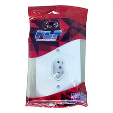 Kit 10 Tomada Simples C/ Placa Espelho 2p+t 20a C/ Inmetro Foto mini 4