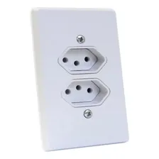 Kit 10 Tomadas Dupla Pollar Radial 10a Cor Branco Foto mini  2