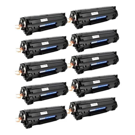 Kit 10 Toner Compatível 279a 79a Cf279a M12a M26a M12w M26nw Tinta Preto Foto 1