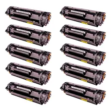 Kit 10 Toner Compatível Para Hp P1102w P1005 P1606 85a Tinta Preto Foto  mini 1