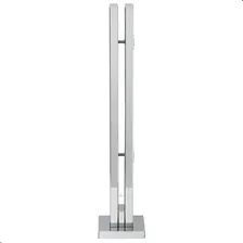 Kit 10 Torre Guarda Corpo Coluna Pinça Inox 40cm Para Vidro Foto mini 4