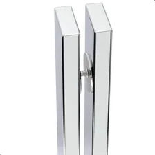 Kit 10 Torre Guarda Corpo Coluna Pinça Inox 40cm Para Vidro Foto mini 3