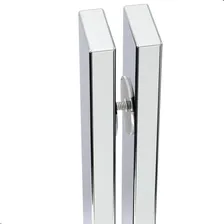 Kit 10 Torre Guarda Corpo Coluna Pinça Inox 40cm Para Vidro Foto mini 3