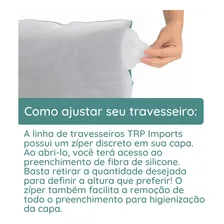 Kit 10 Travesseiros Select Luxo Antialérgico Cor Branco Foto mini 4