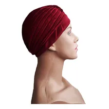 Kit 10 Turbante Touca Feminino Headband Moda Indiano Fechado Foto mini 3