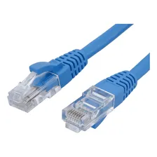 Kit 10 Un. Cabo De Rede Para Internet Cat5e Rj45 1 Metro Foto mini 1