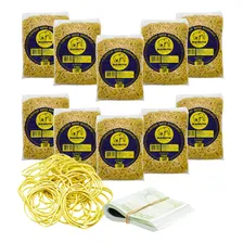 Kit 10 Un Elastico De Dinheiro Liga Liguinha 1kg Cada Pct Foto  mini 1