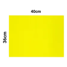 Kit 10 Un Pano Pia Multiuso Amarelo Alklin Pro 36cm X 40cm Foto  mini 1