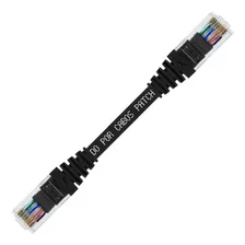 Kit 10 Unidades Cabo Rede Cat6 100% Cobre Ethernet 20 Cm Foto  mini 1