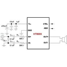 Kit 10 Unidades Ci Ht8693sp Smd Ht8693 Foto mini 4