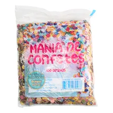 Kit 10 Unidades Confete Papel Redondo Colorido Carnaval 1 Kg Cor Confetes Coloridos Foto  mini 1