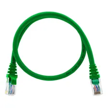Kit 10 Unidades Patch Cord Cat6 Gigalan 70 Cm Verde Foto  mini 1