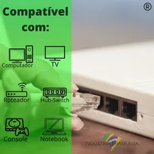 Kit 10 Unidades Patch Cord Cat6 Gigalan 70 Cm Verde Foto mini 4