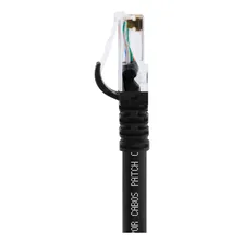 Kit 10 Unidades Patch Cord Furukawa Cat6 30 Cm Preto Rede Foto mini 2