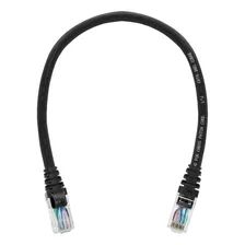 Kit 10 Unidades Patch Cord Furukawa Cat6 30 Cm Preto Rede Foto mini 1