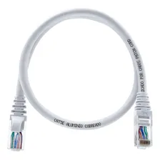 Kit 10 Unidades Patch Cord Utp Cat5e Branco Rj45 15 Cm Foto mini  3