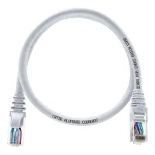 Kit 10 Unidades Patch Cord Utp Cat5e Branco Rj45 15 Cm Foto mini 2