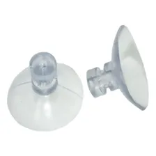 Kit 10 Ventosas De 25mm 2,5cm De Silicone Vidro AcrÃlico Pvc Foto mini 2