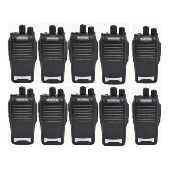 Kit 10 Walktalk Baofeng Radio Comunicador Bf777s Foto 1