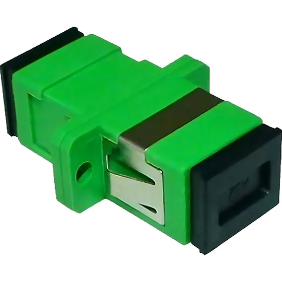 Kit 10 X Adaptador Acoplador Passante Fibra Óptica Sm Sc/apc Foto 1