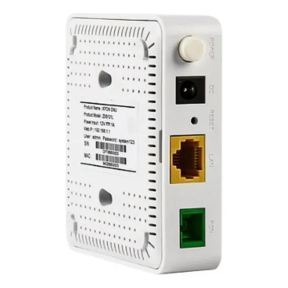 Kit 10 Xpon Onu Híbrida - Dual Mode Optictimes Apc Cor Branco Foto 1
