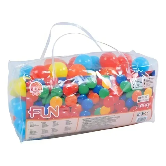 Kit 100 Bolinhas Coloridas Para Piscina De Bolinha Jilong Foto 1