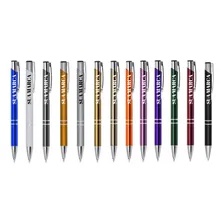 Kit 100 Canetas Personalizadas Metal Empresa Nome Brinde Top Acds Personalizados Foto mini  3