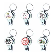 Kit 100 Chaveiros Cortador Abridor Personalizado Miro Foto mini  2