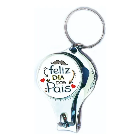 Kit 100 Chaveiros Cortador Abridor Personalizado Miro Foto 1