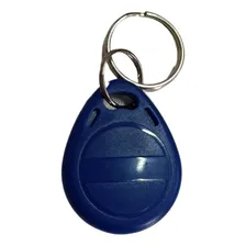 Kit 100 Chaveiros Mini Tag Rfid 13,56 Mhz Mifare Azul Foto mini  2
