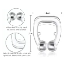 Kit 100 Clip Nasal Anti Ronco Atacado Imediato Foto mini 3