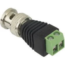 Kit 100 Conector P4 Macho Com Borne + 100 Bnc Macho Borne Foto mini 3