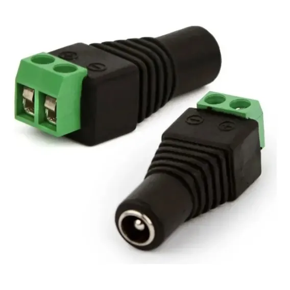 Kit 100 Conectores Plug P4 Femea Com Borne 100un Foto 1