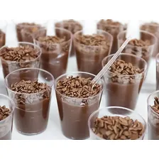 Kit 100 Copinho Potinho 25ml Brigadeiro Docinho + 100 Colher Cor Cristal/transparente Foto mini 3