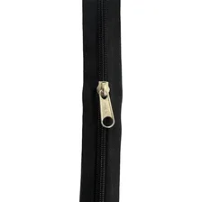 Kit 100 Cursores Com Haste Livre Nº7 P/zíper Nylon Full Cor Prateado Livre Com Puxador Foto mini  3