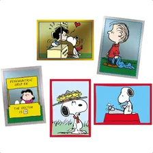 Kit 100 Figurinhas Do Álbum Snoopy 75 Anos (20 Envelopes) Foto mini 3