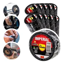 Kit 100 Fita Isolante Imperial Slim 18x20 Metros 3m Foto mini 1