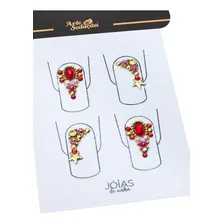 Kit 100 Jóias De Unha, Arte Sedução Foto mini 4