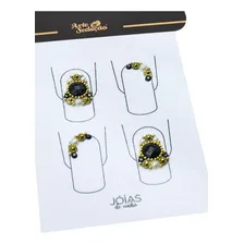 Kit 100 Jóias De Unha, Arte Sedução Foto mini 3